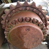 Good Used CAT 345B final drive & motor gp 1438056 1994729 3550608