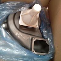 Good Used CAT 3512 water pump 2128176 4160609 1664377