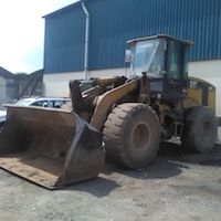 Good Used CAT 938G wheel loader for spares